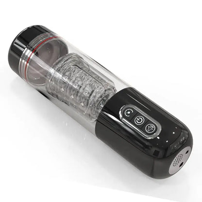 "Automatic Stretching Rotating Male Masturbation Cup"