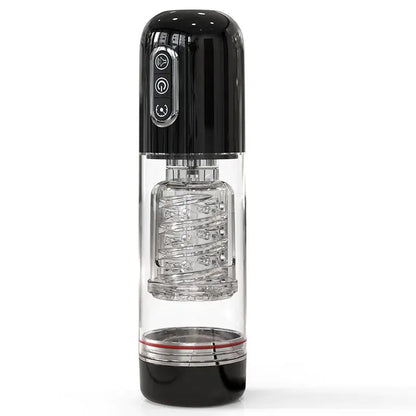 "Automatic Stretching Rotating Male Masturbation Cup"